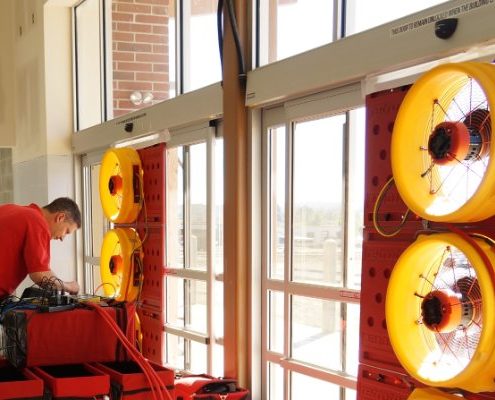 Blower Door Testing
